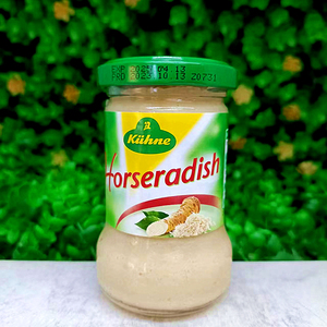 140g德国进口冠利牌辣根汁姜丝酱调味酱Kiihne Horseradish Sauce