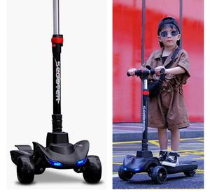 新品儿童电动亲子滑板车电动平衡车宝宝滑行车宝宝米高车小孩童车