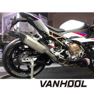 VANHOOL万虎23款宝马S1000RR/XR钛合金改装阀门前中段全段排气管