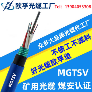 MGTSV阻燃矿用光缆4 6芯12芯MGTSV24芯96 价格光缆生产厂家