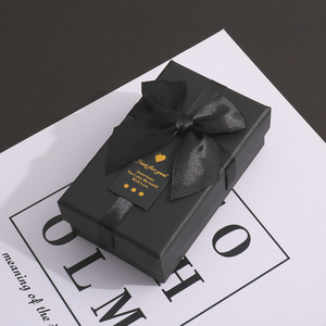 口红礼盒空盒子精美小号礼物包装盒含海绵内衬礼品盒可定制印logo
