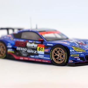 EBBRO 1/43合金车 SUPER GT300 2019 Subaru BRZ 斯巴鲁赛车模型