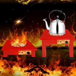 电火盆取暖器家用节能烤火器烤火炉方形电暖器小型电烤炉子暖脚
