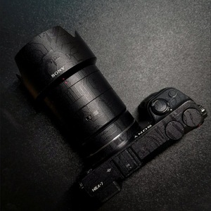 适用索尼相机贴膜NEX-7 NEX6 NEX-5 RX1镜头贴纸16-50 E50 18-135