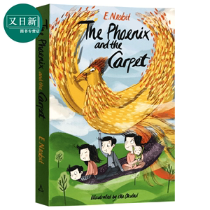 儿童文学经典 五个孩子和凤凰与魔毯 哈利波特魔法启蒙书 The Phoenix and the Carpet 平装 英文原版 7-12岁