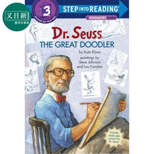 Step into Reading Step 3 Dr. Seuss Great Doodler The 兰登阅读进阶3苏斯博士 英文原版 儿童绘本 分级阅读 7-12岁 又日新