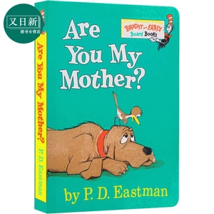 【送音频】你是我妈妈么 Are You My Mother 儿童纸板书 启蒙学习 P.D.Eastman 苏斯博士纸板书同系列 早教亲子 英文原版 3-6
