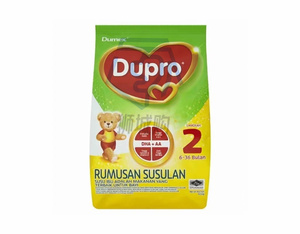 马来西亚直邮Dunex DUPRO 多美滋杜普罗 2 段后续配方奶粉850 g