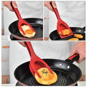 鸡蛋铲煎饼铲二合一煎饼烤面包煎蛋夹 尼龙煎蛋翻转铲子厨房工具