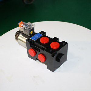 HSV6选流阀油路切换阀引流阀 12V24V可选   液压电磁阀电磁分流阀