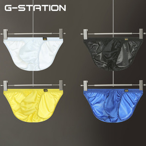 GS高弹丝滑柔软Super Shine日式小款式男士三角裤性感内裤偏小码