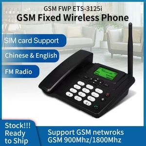 GSM无线电话机ETS-3125i移动4g5g家用办公商务固话收音机插卡座机