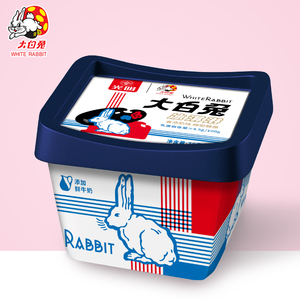 大白兔x光明联名冰淇淋杯装 夏季网红奶糖冰激凌雪糕冷饮零食上海