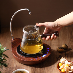 电陶炉煮茶器全自动上水壶功夫茶烧水壶泡茶玻璃壶茶具套装煮茶壶