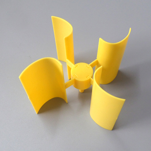 螺旋桨叶片式配件发电机制件风扇风叶微型DIY垂直模型叶家用风力