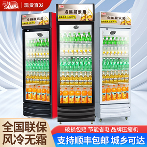 饮料柜冷藏展示柜立式商用冰箱单门保鲜柜冷柜双门啤酒柜超市饭店
