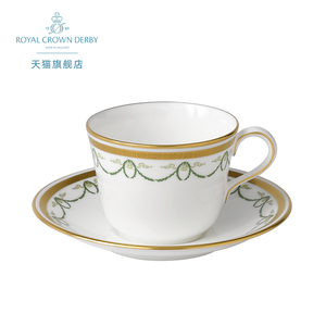 Royal Crown Derby德贝泰坦尼克骨瓷欧式茶杯咖啡杯碟茶具英国产