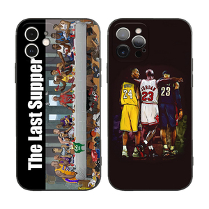 篮球NBA球星乔丹科比詹姆斯适用iPhone15Promax/13mini苹果14plus手机壳12/11