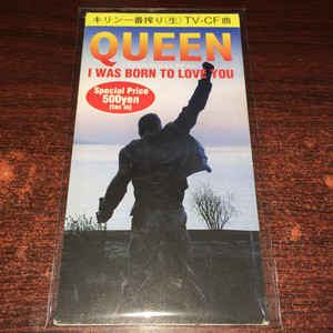 【日】皇后乐队 Queen I Was Born to Love You 行货单曲8cm小碟