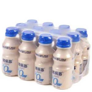 优乐多乳酸菌酸奶饮品益生元332ml*12瓶休闲饮料原味包邮