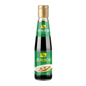 千禾蒸鱼豉油435ml/瓶清蒸海鲜提鲜去腥增味家用炒菜调料酿造酱油