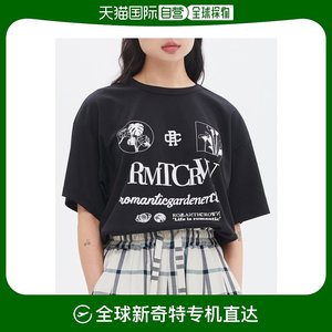 韩国直邮ROMANTIC CROWN 女装T恤22RCSUTTSU013BK