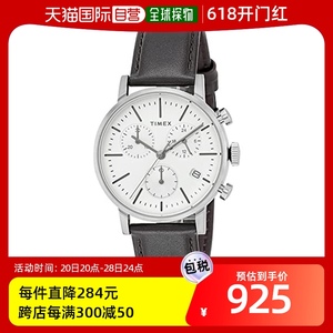 【日本直邮】Timex天美时 手表 指针计时码表40MM男款黑色TW2V366