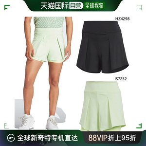 日本直邮 阿迪达斯女式比赛短裤网球羽毛球服下装短裤绿色阿迪达
