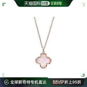 日潮跑腿Vendome女士项链18k玫瑰金玫瑰石英玫瑰金50cm