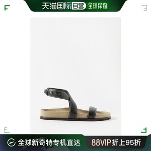香港直邮TOTÊME 女士 缠绕式皮质凉鞋