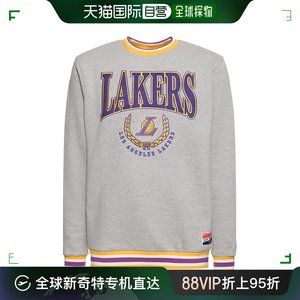 香港直邮New Era 男士Los Angeles Lakers圆领卫衣