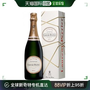 欧洲直邮laurent perrier罗兰百悦经典干型进口香槟酒大瓶礼盒装