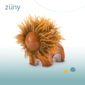 家居饰品Zuny动物摆件狮子Lino系列公仔纸镇书挡门挡生日礼物