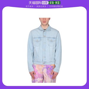 美国直邮MsgM 男士牛仔夹克外套