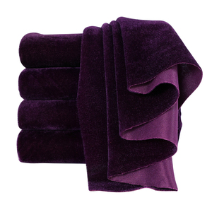 深紫色金丝绒布料定制钢琴罩/舞台幕布背景布/窗帘/沙发罩/桌布