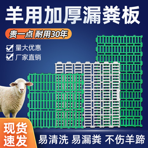 加厚羊用漏粪板塑料羊床地板养羊专用接粪板羊圈羊棚羊舍养殖设备