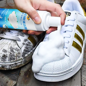 小白鞋清洗剂免洗去污去黄增白色网面帆布鞋刷鞋子泡沫清洁剂神器