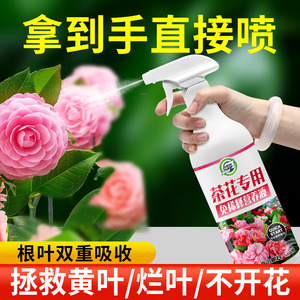 茶花肥料专用肥免稀释营养液山茶花茉莉栀子杜鹃喜酸植物盆栽家用