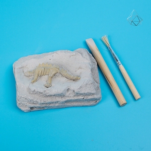科学小实验小班材料包恐龙化石考古挖掘幼儿园科学探索类玩具教具