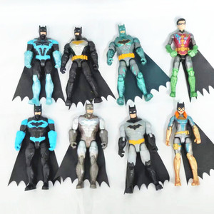 3.75寸正版DC散货女蝙蝠侠罗宾人偶手办关节超可动披风礼物摆件