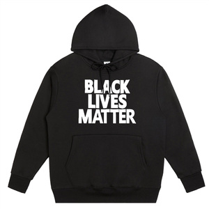 美职篮NBA复赛同款场边卫衣BLACK LIVES MATTER黑人的命也是命男