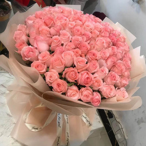 鲜花速递同城珠海斗门金湾香洲鲜花店生日送红玫瑰康乃馨花束礼盒