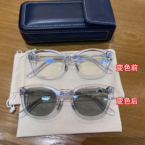 YELLOWS PLUS MADNESS余文乐同款联名日本透明变色近视眼镜框墨镜