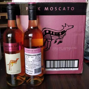 澳大利亚黄尾袋鼠莫斯卡桃红葡萄酒 Yellow Tail Pink Moscato