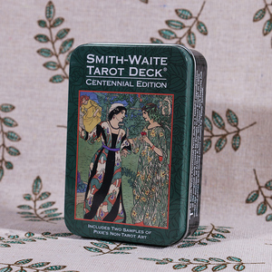 进口正版伟特百年韦特塔罗牌迷你铁盒版 Smith Waite Tarot维特卡