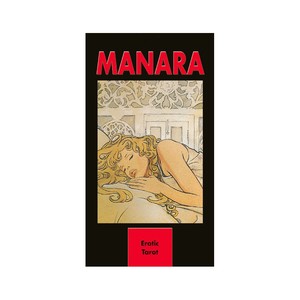 ㊣进口正版78张英文朱莉王同款Tarot of Manara米罗马那哈塔罗牌
