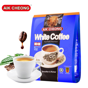 马来西亚进口益昌老街咖啡二合一无蔗糖速溶袋装原味无糖白咖啡粉