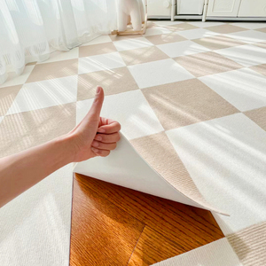 可拆洗拼接地毯卧室儿童房间满铺客厅地垫轻奢高级感全屋地板铺垫