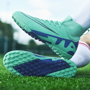 耐克͌C罗刺客足球鞋男夏季新款碎钉TF儿童学生AG草地比赛训练鞋