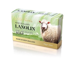 正品 新西兰原装进口Parrs帕氏绵羊油温和洗面洁肤皂40g